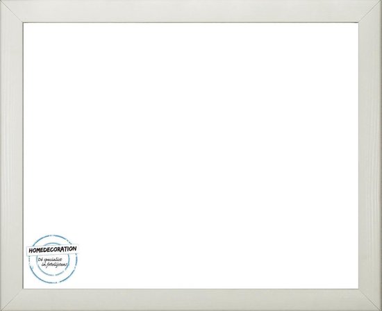 Homedecoration Colorado - Cadre photo - Format photo - 32 x 47 cm - Grain de bois blanc Homedecoration, MDF, Cadre photo