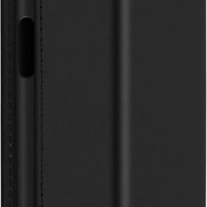 Housse adaptée au portefeuille à rabat Samsung Galaxy M12, support vidéo noir Housse adaptée au portefeuille à rabat Samsung Galaxy M12, support vidéo noir