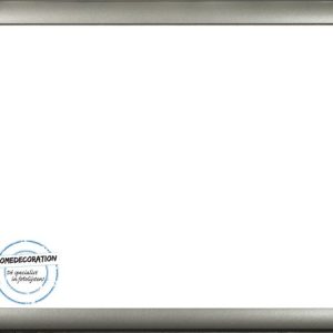 Homedecoration Colorado – Cadre photo – Format photo – 40 x 59 cm – Argent mat Homedecoration, MDF, Cadre photo