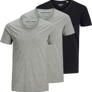 Jack & Jones T-shirt homme lot de 3 Essentiels Jack & Jones T-shirt homme lot de 3 Essentiels
