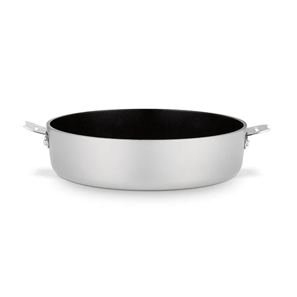 Sauteuse aluminium revêtement céramique Evolution sans manche 24 cm Beka – Image 2