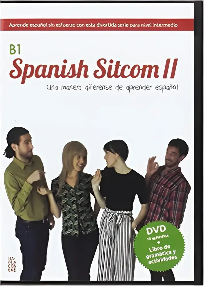 Spanish sitcom b1 2 libro + dvd