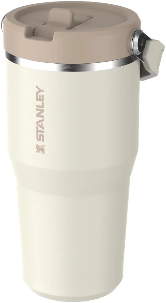IceFlow Flip Straw Becher 0.6l cream – Image 3