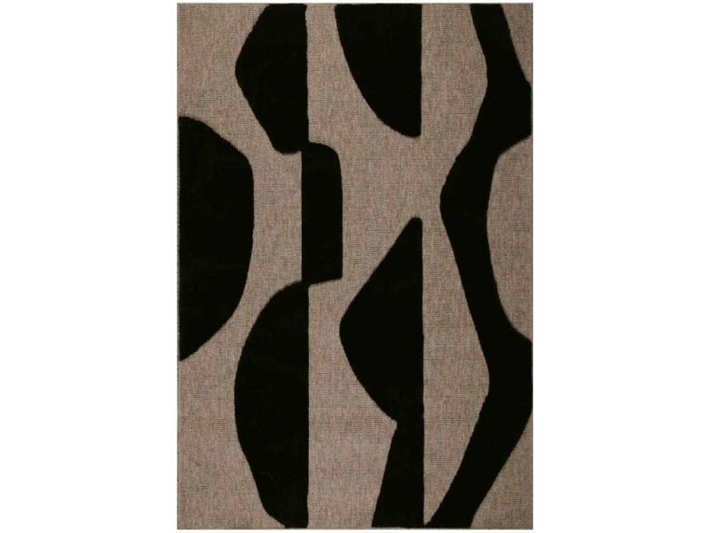 Tapis poils ras EDNA motif abstrait – Image 2