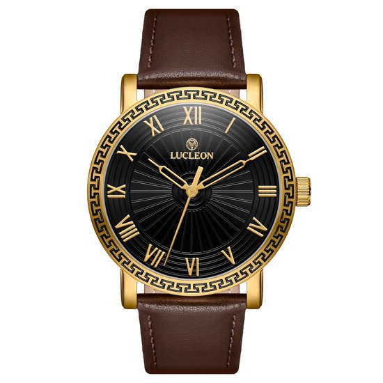 Hydra | Montre brune de style vintage en acier inoxydable Hydra | Montre brune de style vintage en acier inoxydable