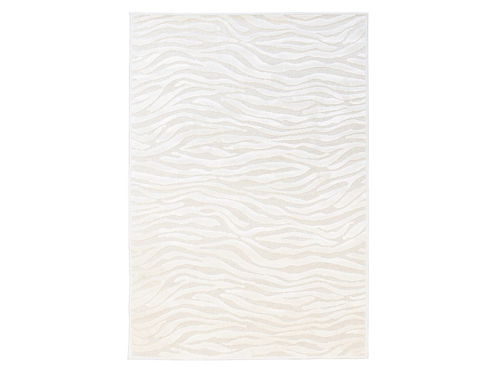 Tapis poils ras MARCEAU motif abstrait – Image 3
