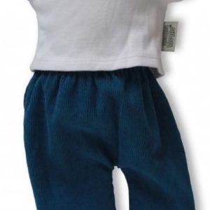 Mamamemo Pantalon Bleu avec Chemise Wit 42 – 46 cm Mamamemo Pantalon Bleu avec Chemise Wit 42 – 46 cm