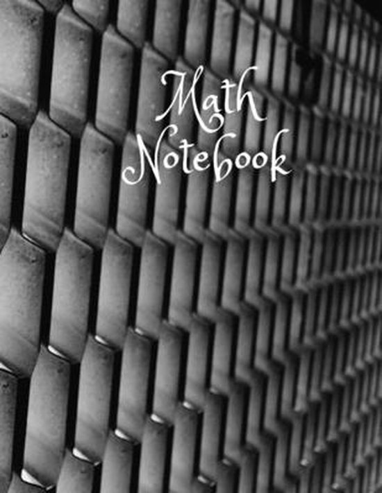 Math Notebook 120 pages, cahier de mathématiques, classeur quadruple, grand journal à couverture soft de 8,5 x 11 pouces, 4 carrés par pouce| adapté aux enfants et aux étudiants