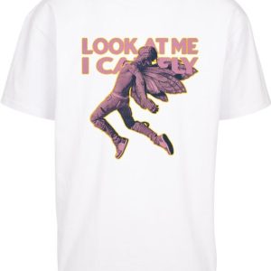 Mister Tee – T-shirt Look Oversize pour Homme – M – Wit Mister Tee – T-shirt Look Oversize pour Homme – M – Wit
