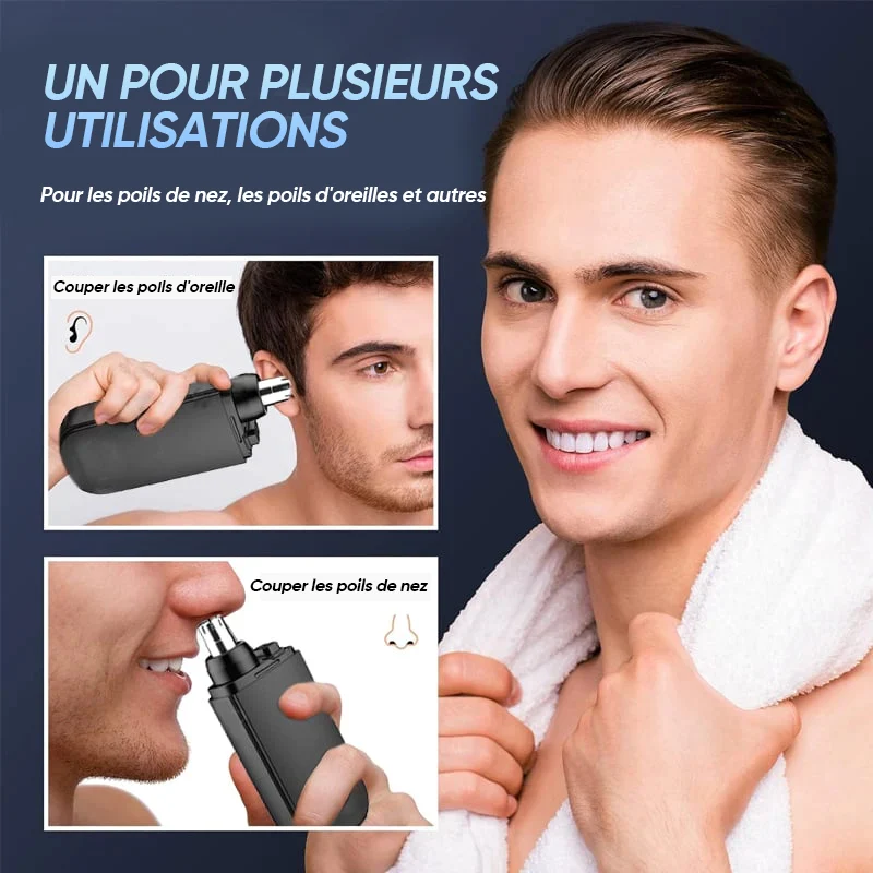 Tondeuse à poils de nez portable – Image 2