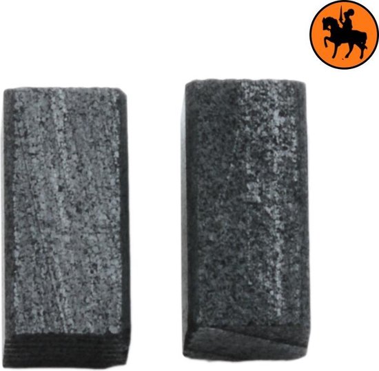 Jeu de balais de charbon pour Black & Decker KA185EA - 5x5x10mm