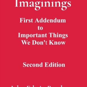 Important Things- Imaginings First Addendum to Important Things We Don’t Know Important Things- Imaginings First Addendum to Important Things We Don’t Know