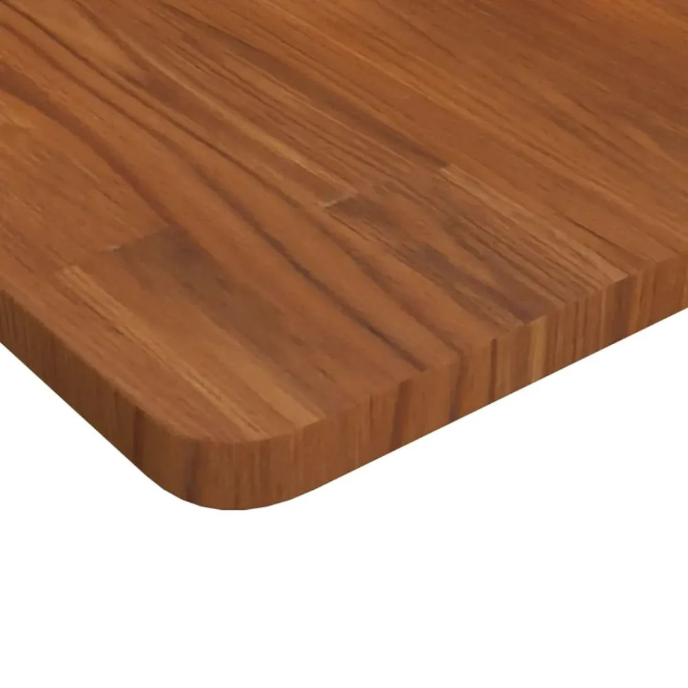 Bathroom Countertop Dark Brown 80x40x2.5cm Treated Solid Wood – Image 3