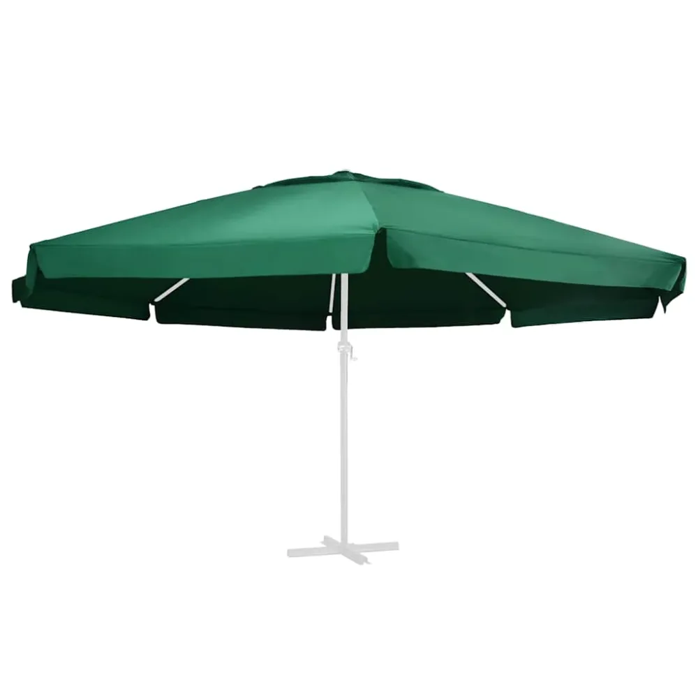 Replacement Fabric for Outdoor Parasol Green 610 cm – Image 2