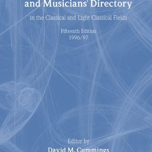 Intl Whos Who Music&Ency Ed15 (In the Classical and Light Classical Fields) : 1996/97 Intl Whos Who Music&Ency Ed15 (In the Classical and Light Classical Fields) : 1996/97