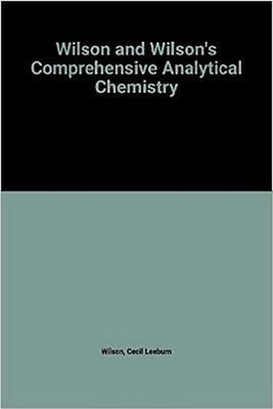 Ion Exchangers in Analytical Chemistry Ion Exchangers in Analytical Chemistry - Their Properties and Use in Inorganic Chemistry