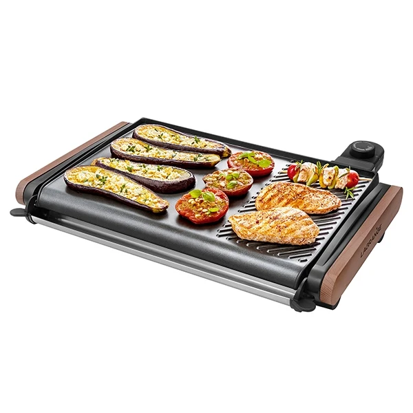 Plancha grill bois foncé 2000 W 229011 Lagrange – Image 2