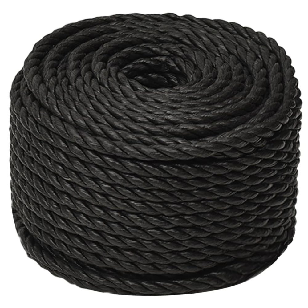 Work Rope Black 14 mm 100 m Polypropylene – Image 2
