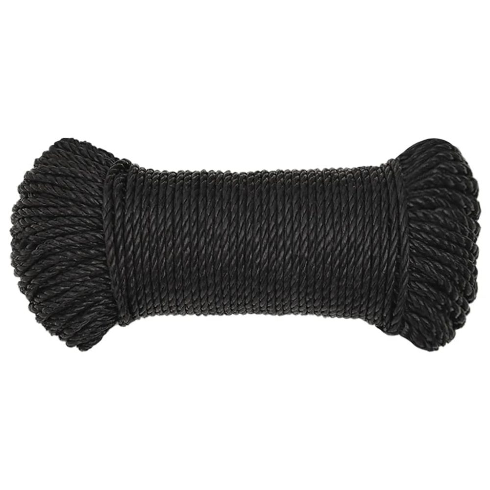 Work Rope Black 3 mm 250 m Polypropylene – Image 3