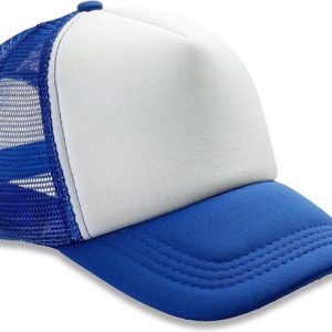 Finnacle – Découvrez le style estival ultime avec la casquette 8x Super Truckers – Blauw/ blanc