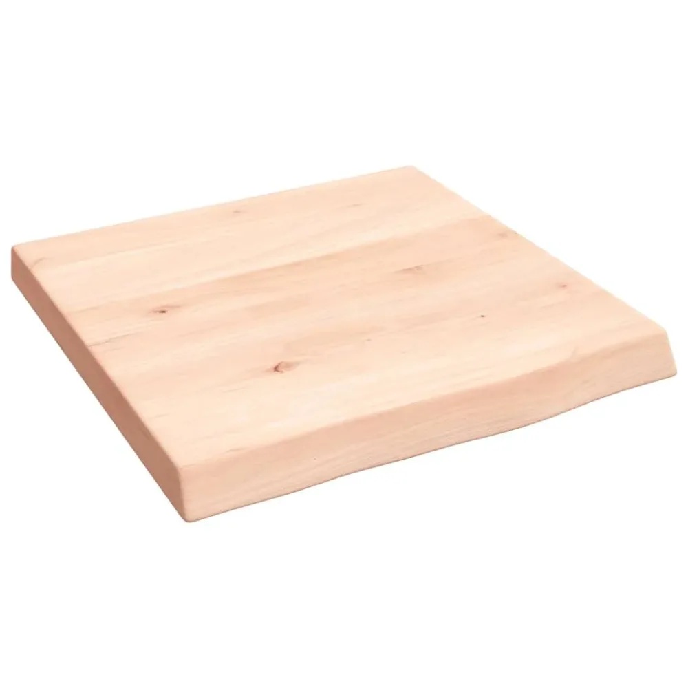 Wall Shelf 40x40x(2-4) cm Untreated Solid Wood Oak – Image 2