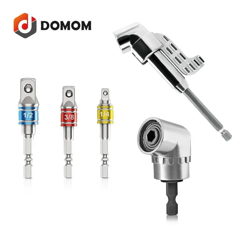 DOMOM Perceuse à Percussion En Métal Drill Power Bits