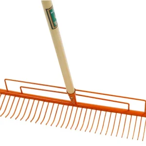 OFFNER Rasenrechen mit 32 Zinken mit Stiel OFFNER Rasenrechen mit 32 Zinken mit Stiel