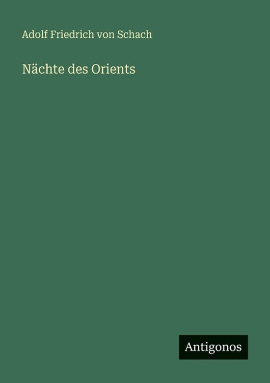 Nächte des Orients
