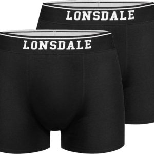 Lot de 2 boxers pour homme Lonsdale Oxfordshire, taille S Lot de 2 boxers pour homme Lonsdale Oxfordshire, taille S