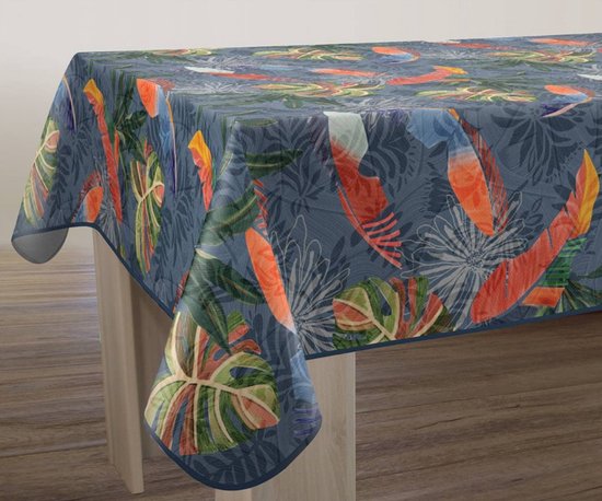 Nappe anti-taches Calama 240 x 150 cm - Accessoires de vêtements pour bébé de table décoratifs - Décoration de salon - Bonne et Plus®