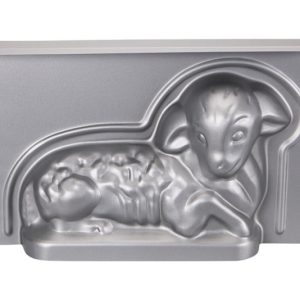 STÄDTER Backform 3D Osterlamm 36x22x9.5 cm silber We love Baking STÄDTER Backform 3D Osterlamm 36x22x9.5 cm silber We love Baking