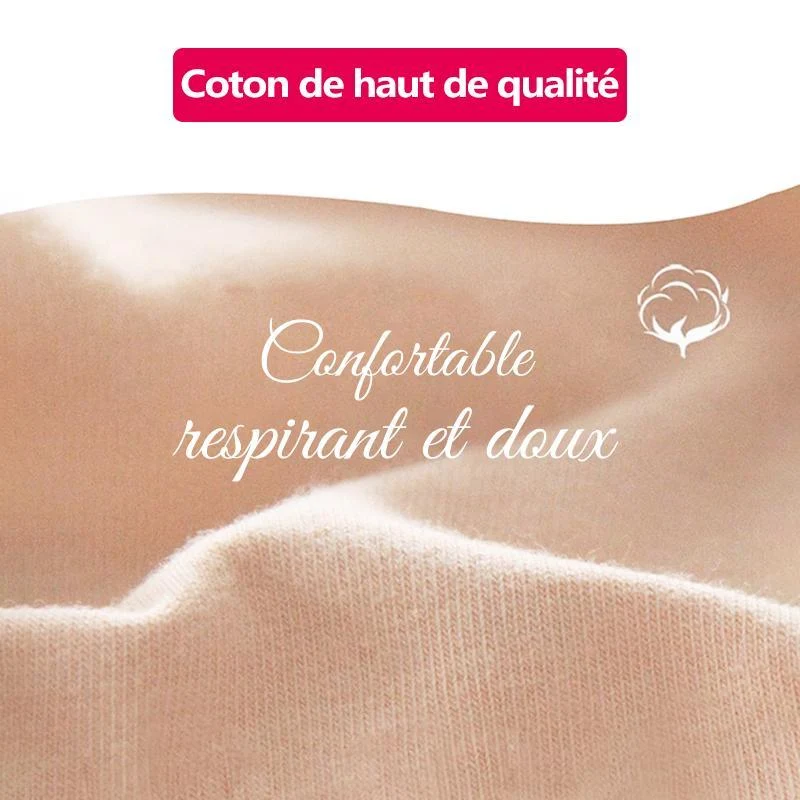 Soutien-gorge en Coton à Fermeture Avant – Image 3
