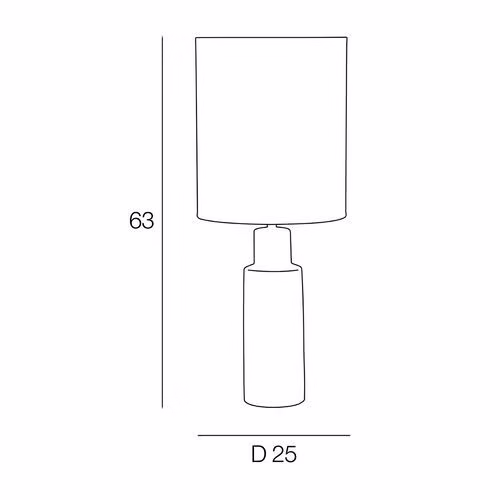 Lampe céramique Corep SANTAL – Image 2