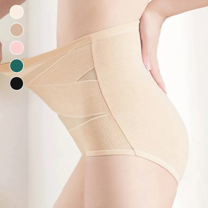 Culotte en coton à taille haute