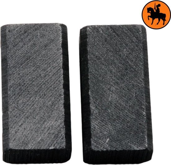 Jeu de balais de charbon pour Black & Decker Sander KR110 - 7x11x21,5mm