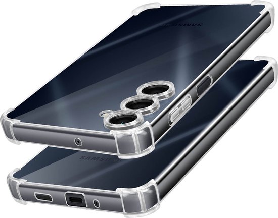 Mayaxess, Coque antichoc Convient pour Samsung Galaxy A16 avec coins renforcés, Transparent