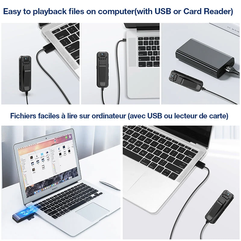 Enregistreur audio et vidéo portable d'extérieur – Image 2