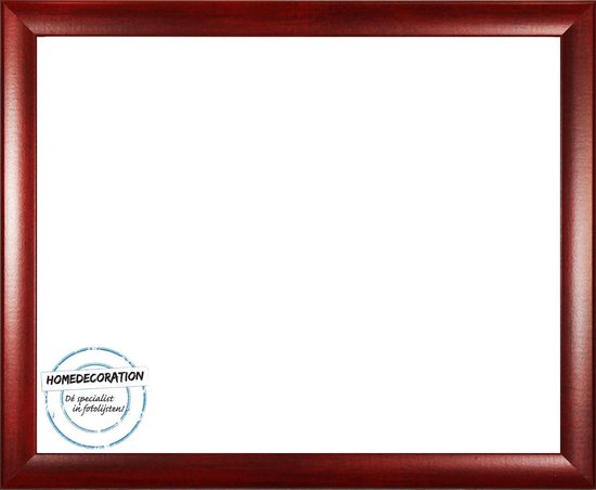 Homedecoration Colorado - Cadre photo - Format photo - 55 x 81 cm - Rouge vin brossé Homedecoration, MDF, Cadre photo