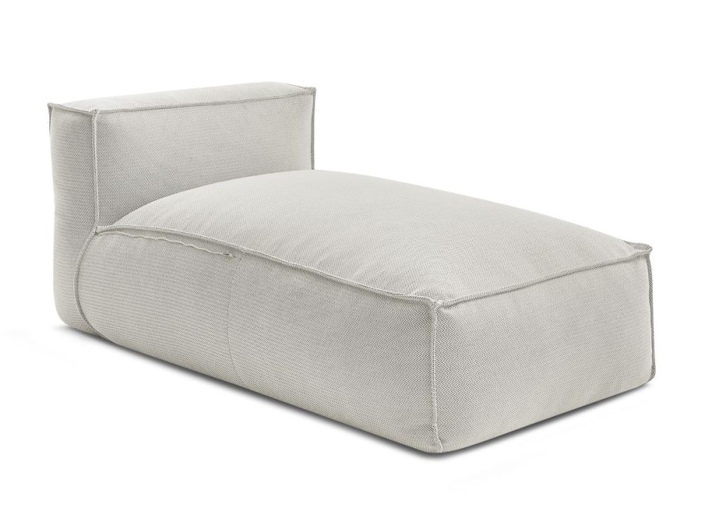 Meridienne sans accoudoir avec bache de protection pour canape de jardin modulable BIARRITZ – Image 2