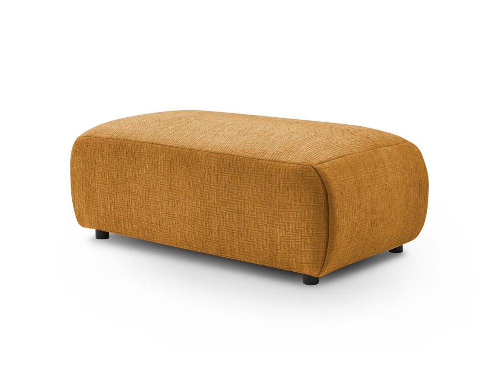 Pouf petit JEANNE tissu texture