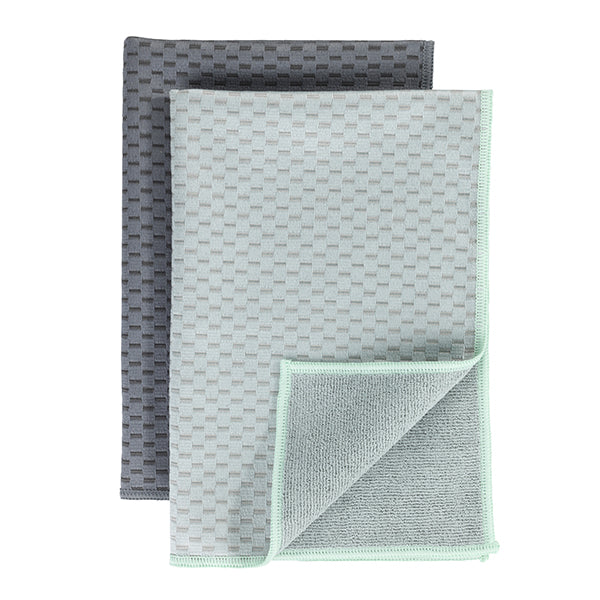 2 torchons en microfibre 40 x 60 cm Wenko by Maximex 2 torchons en microfibre 40 x 60 cm Wenko by Maximex