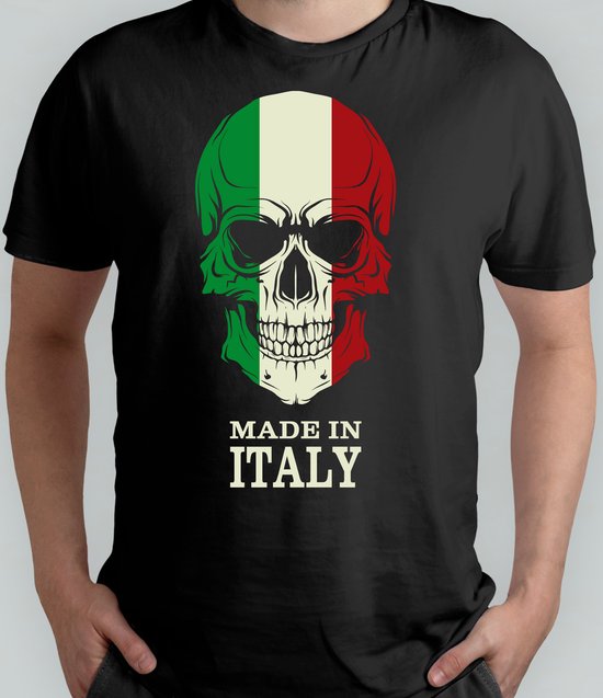 MADE IN ITALY - T Shirt - Italy - SkullArt - Cadeau - Cadeau - SkullLove - SkullCollection - SkullSculpture - SkullArt - SkullLove - SkullCollection - SkullDecoration