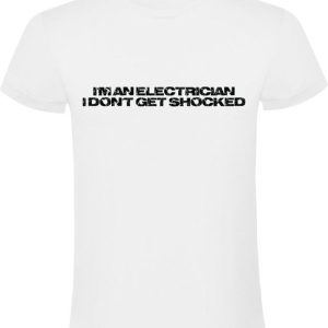 Je suis un électricien | T-shirt homme | Choc électrique | énergie | sortie | tension | drôle | couler | travail | Blanc Je suis un électricien | T-shirt homme | Choc électrique | énergie | sortie | tension | drôle | couler | travail | Blanc