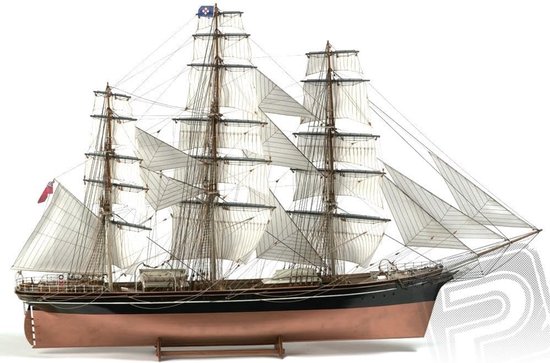 Modélisme Voilier - Modèle Bateau en Bois - Kit de Construction Hobby - Design Détaillé - Longueur 110cm
