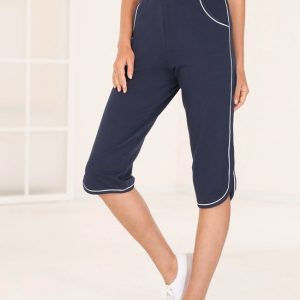 Pantalon Capri Goldner Pantalon d’été élégant avec ceinture élastique Pantalon Capri Goldner Pantalon d’été élégant avec ceinture élastique