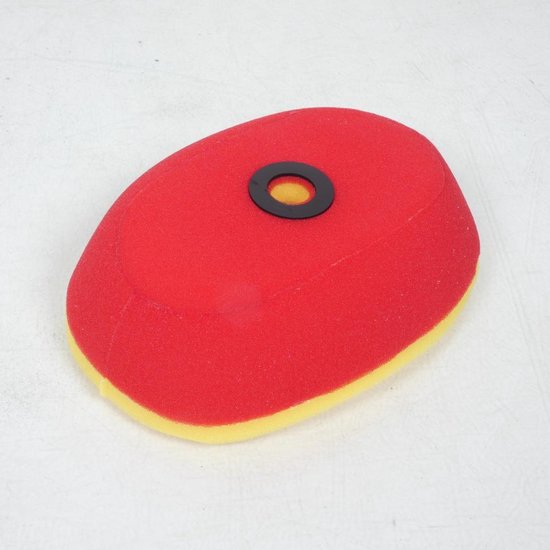 Mousse Rouge Jaune de Filtre à air 3AS Racing pour moto Honda XR 600 R 1987-2002 Mousse Rouge Jaune de Filtre à air 3AS Racing pour moto Honda XR 600 R 1987-2002