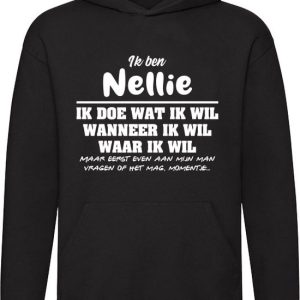 Nellie | cadeau d’anniversaire | cadeau d’anniversaire | cadeau | drôle | anniversaire | Unisexe | Pull | Sweat | Hoodie | Capuche | Noir Nellie | cadeau d’anniversaire | cadeau d’anniversaire | cadeau | drôle | anniversaire | Unisexe | Pull | Sweat | Hoodie | Capuche | Noir