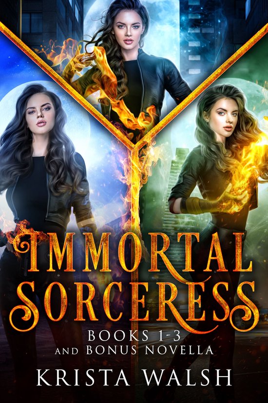 Immortal Sorceress 6 - The Immortal Sorceress, Book 1 - 3 + bonus novellaEbook