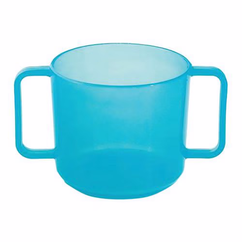 Lot de 6 tasses à anses 20 cl polypropylène Plastorex