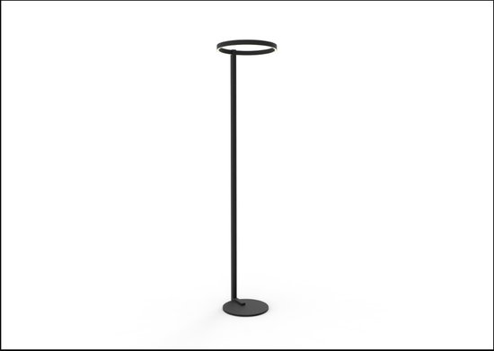 Lampadaire LED ETH Joyce duo dimmable 38 W 2700 K 1500 lm noir